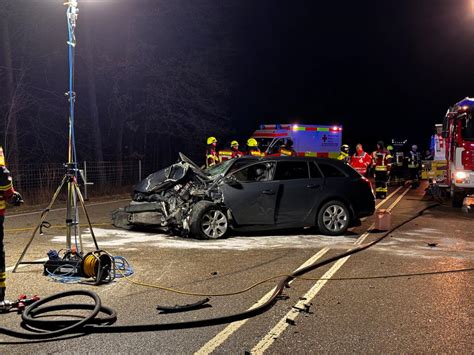 Fotos Schwerer Unfall Auf B Im Landkreis Wei Enburg Gunzenhausen