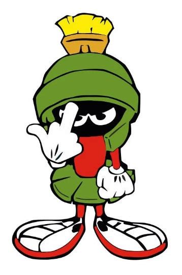 Marvin the Martian SVG - Etsy