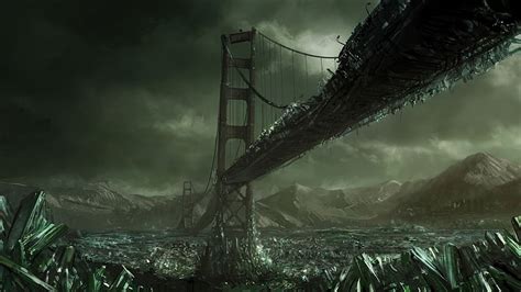 HD wallpaper: bridge, Command And Conquer 3: Tiberium Wars, fantasy Art ...