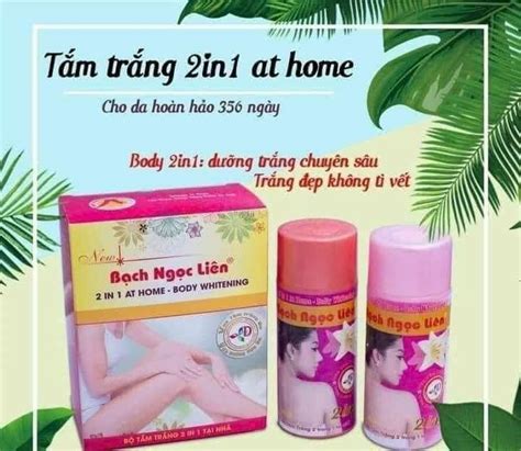 Tắm Trắng Bạch Ngọc Liên ạ Hàng Siêu Hot ANNSHOP VN