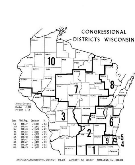 Retiring Guys Digest Wisconsin Congressional Districts 1966 And 2013