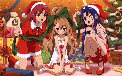 [200+] Anime Christmas Wallpapers | Wallpapers.com