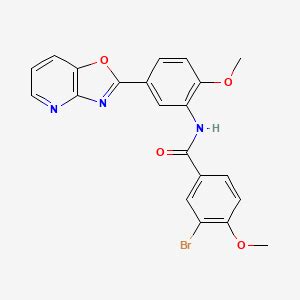 Bromo Methoxy N Methoxy Oxazolo B Pyridin Yl