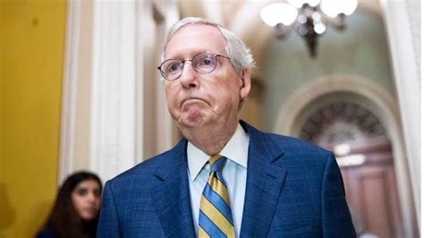 US Senate Minority Leader Mitch McConnell Hospitalized After Fall In