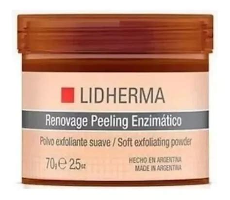 Renovage Peeling Enzimatico Lidherma Polvo Exfoliante Suave