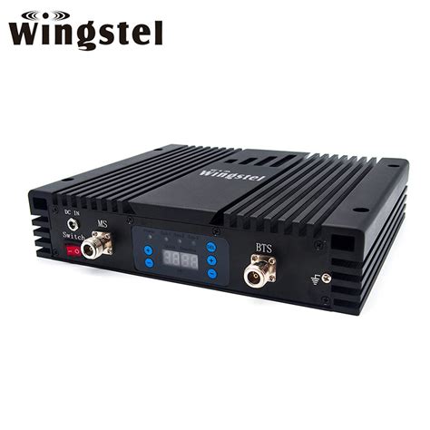 27dBm Dual Band 850 1800MHz Signal Booster From Wingstel China High