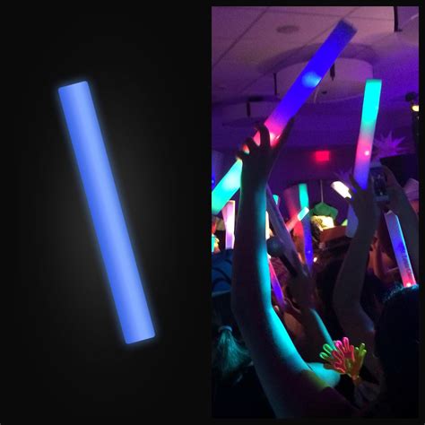 Promotional Party Sticks Foam Glow Sticks Bulk 100 Blue