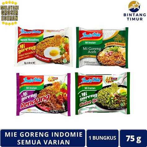 Jual Indomie Goreng All Variant Goreng Aceh Rendang Cabe Ijo Mi