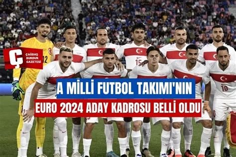 A M Ll Futbol Takimi Nin Euro Aday Kadrosu Bell Oldu Burdur