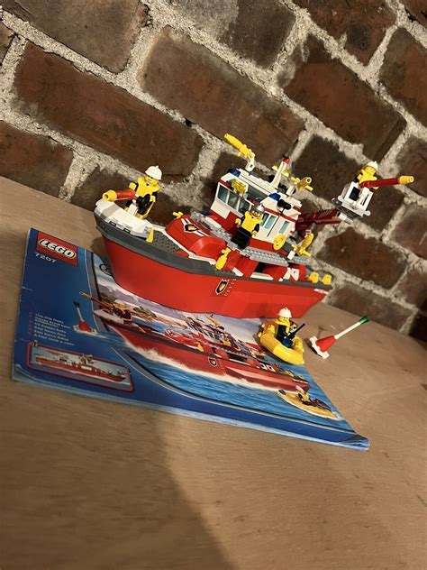 Lego City Fire Boat Set 7207 Ebay