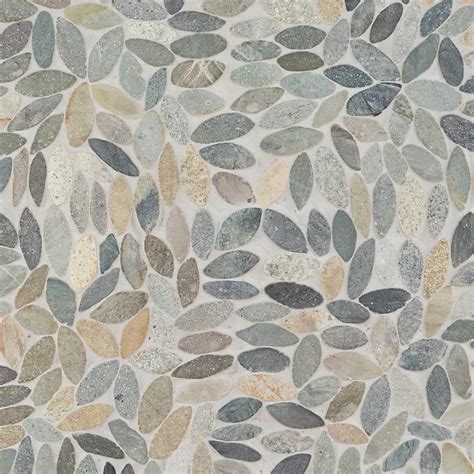 Nature Flower Sumatra Honed Mosaic Tilebar