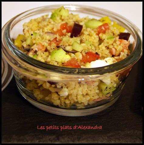 Taboul De Boulgour Les Petits Plats D Alexandra