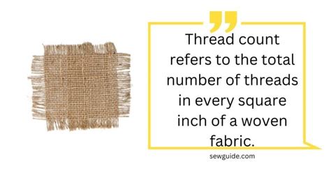 What Thread Count Is A Good Enough For Different Fabrics - SewGuide