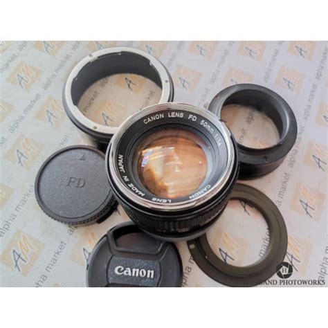 Jual Mulus Lensa Manual Fix Canon Fd Mm F Chrome Nose Creamy Bokeh