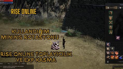 Rise Online Sıfırdan Toplayıcılık ve Meslek Kasıyorum Bölüm 3 Zindan