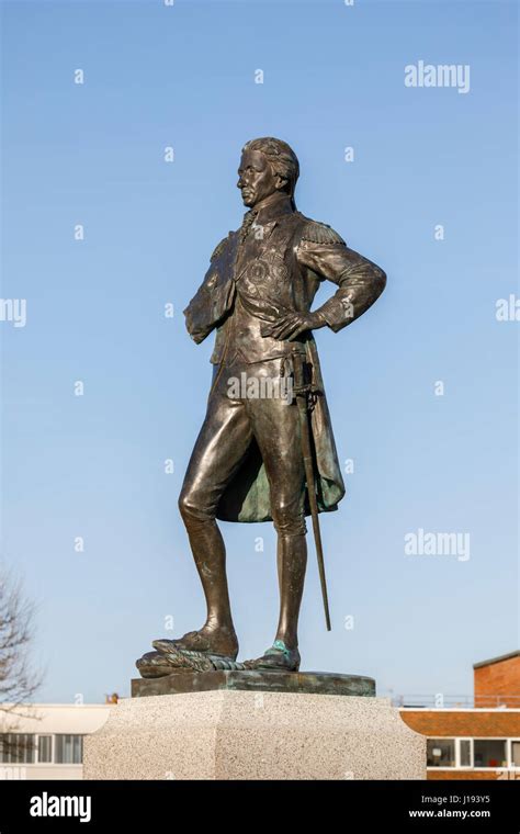 Statue Amiral Seigneur Horatio Nelson Banque De Photographies Et D