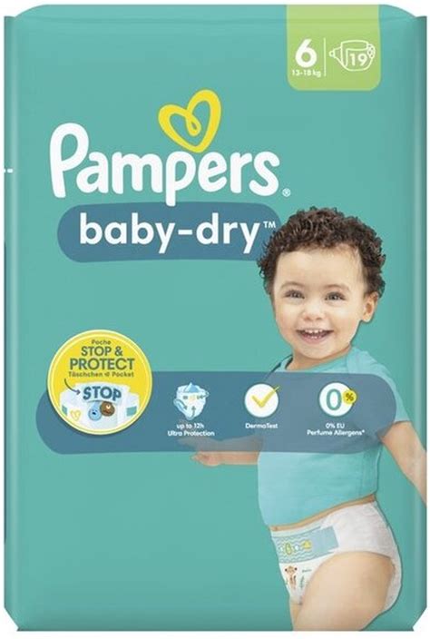 Pampers Baby Dry Maat 6 Small Pack 19 Luiers Bol