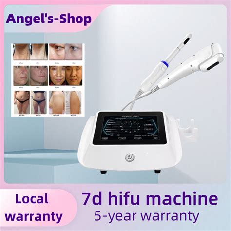 New Portable 7d Cartridge Hifu Radiofrecuencia Facial Skin Tightening