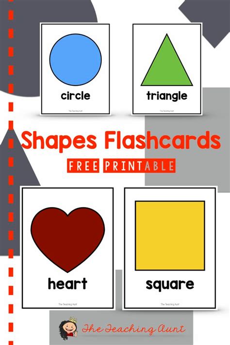 Free Printable Flashcards Shape Flashcards Look We Re Learning Artofit