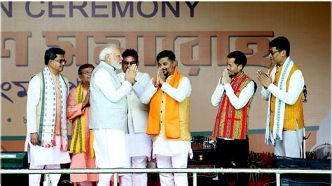 Tripura Manik Saha Take Oath As Cm Today Pm Modi And Amit Shah Attend