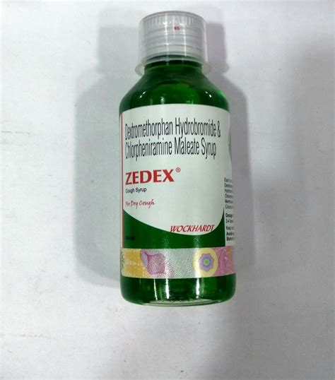 Dextromethorphan Hydrobromide And Chlorpheniramine Maleate Syrup Packaging Type Bottle