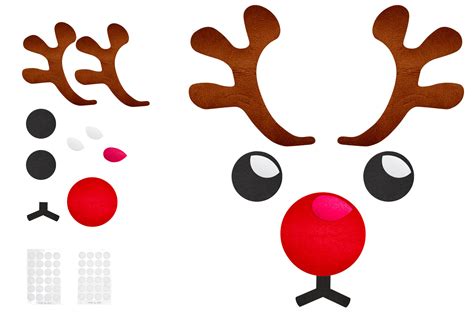 The Holiday Aisle® Diy Christmas Reindeer Wall Decal Wayfair