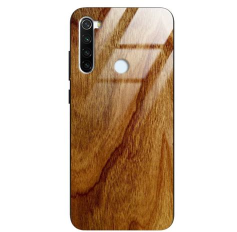 Etui Drewniane Xiaomi Redmi Note T Old Fashion Wood Amber Forestzone