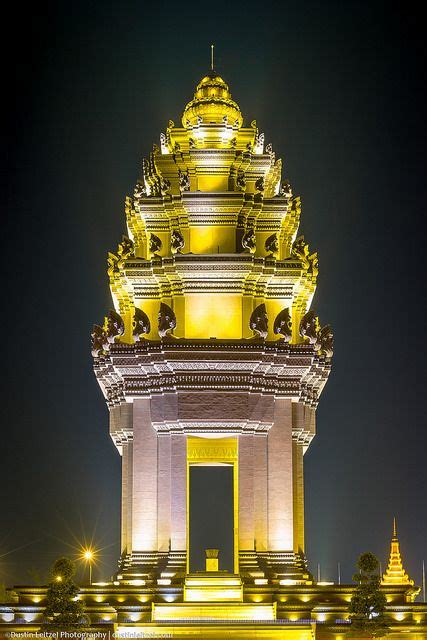 Cambodian Independence Monument Phnom Penh City Phnom Penh Angkor