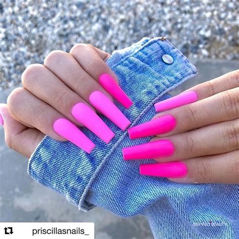 30 Hot Pink Nails 2023 That Is Just Stunning Inspired Beauty