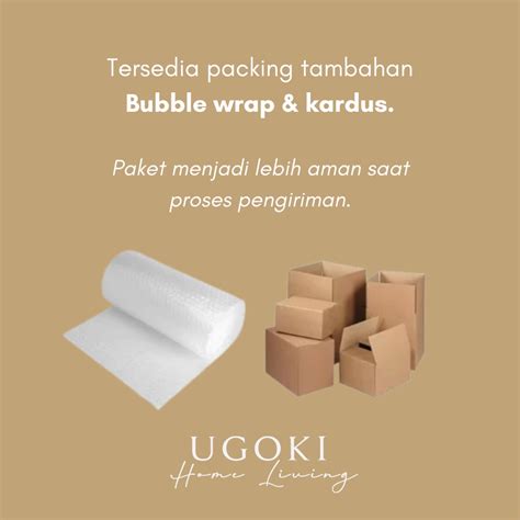 Jual Ugoki Safety Keamanan Extra Keamanan Tambahan Bubble Kardus