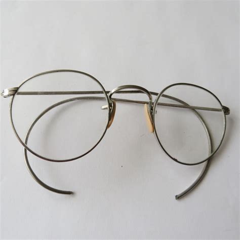 Metal Eyeglasses Etsy