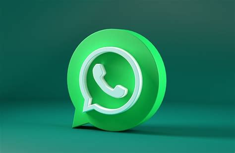 Premium Photo WhatsApp Icon Isolated