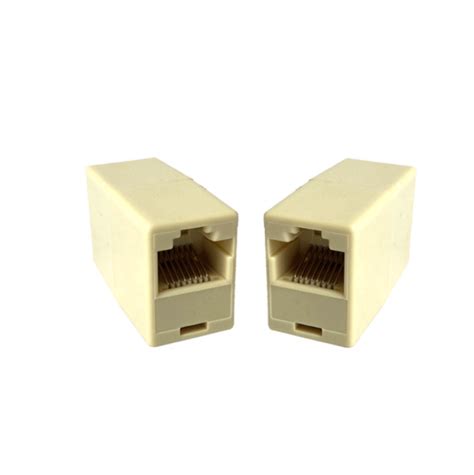 Rj45 8p8c Inline Plastic Coupler Joiner Female To Female Cable