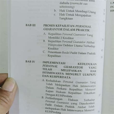 Jual Buku Hukum Kepailitan Analisis Jaminan Perorangan Di Seller Sweet