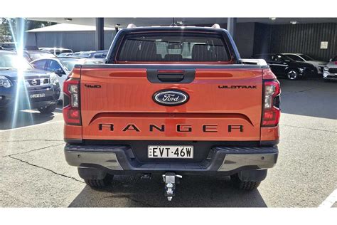 2022 Ford Ranger Wildtrak In ORANGE Used Ute Kings Park NSW