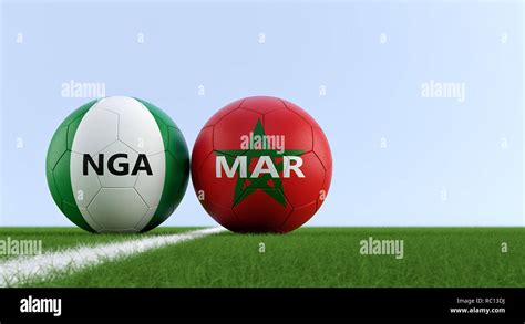 Nigeria Vs Morocco Soccer Match Soccer Balls In Nigeria And Morocco