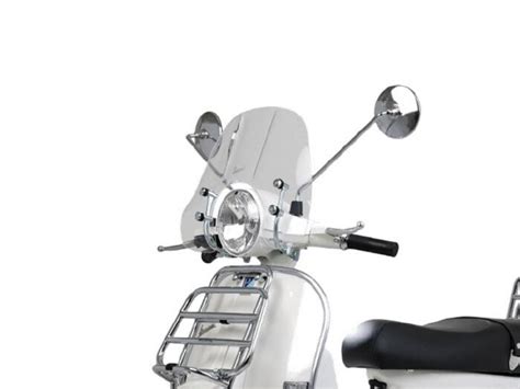 Parabrisas bajo transparente versión Piaggio Cruiser para Vespa 80 125