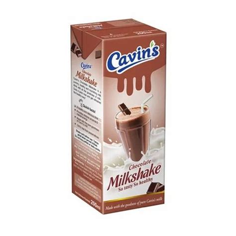 Cavins Chocolate Milkshake Packaging Type Tetra Pak At Rs 24 Piece In Chennai