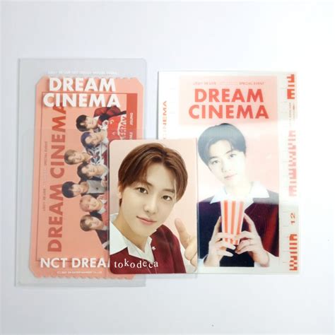 Jual Ready Ar Ticket Pc Photocard Jaemin Nct Dream Cinema Md