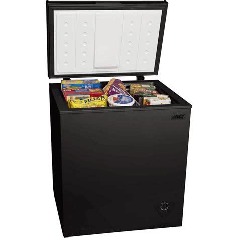 50 Cu Ft Chest Deep Freezer Upright Compact Dorm Apartment Home Black