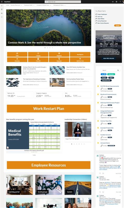 Sharepoint Intranet Examples And Templates Origami Sharepoint