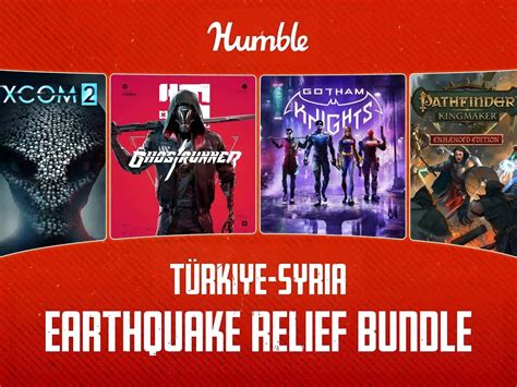 Humble Bundle Türkiye ve Suriye deki Depremzedeler İçin Bir Paket Çıkardı