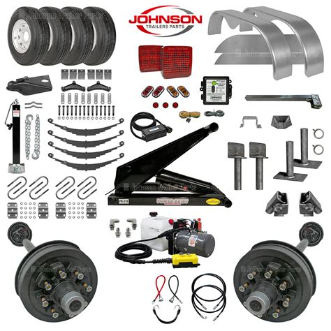 14K-D Dump Trailer Parts Kit - PH516 Hoist | Johnson Trailer Parts