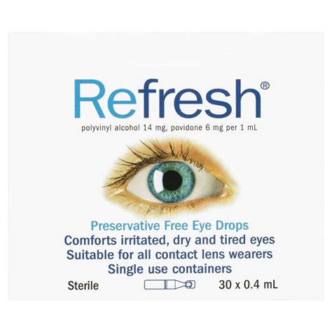 Buy Refresh Eye Drops 04ml 30 Online At Chemist Warehouse®