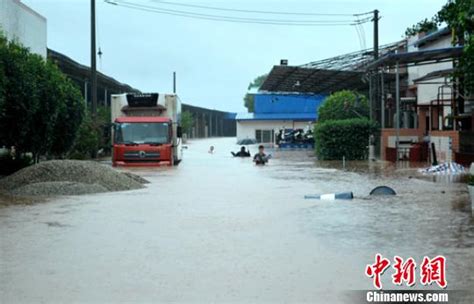 成都蒲江多地遭遇暴雨袭击 农田民房进水被淹荔枝网新闻