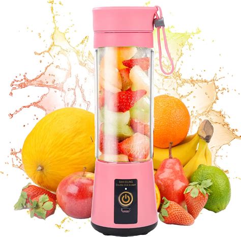 Portable Blender Personal Blender For Shakes And Smoothies Usb Rechargeable Juicer