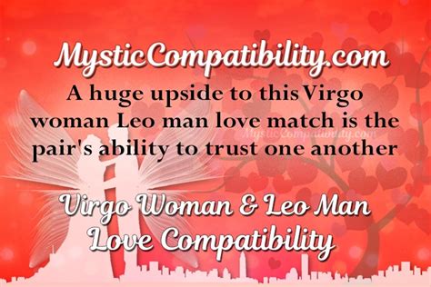 Virgo Woman Leo Man Compatibility Mystic Compatibility