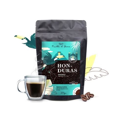 Honduras Café Moulu 250gr Torréfaction Artisanale Française