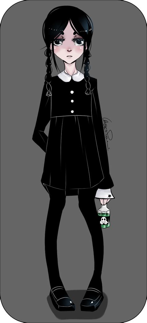 Wednesday Addams By Poliip On Deviantart Wednesday Addams Addams