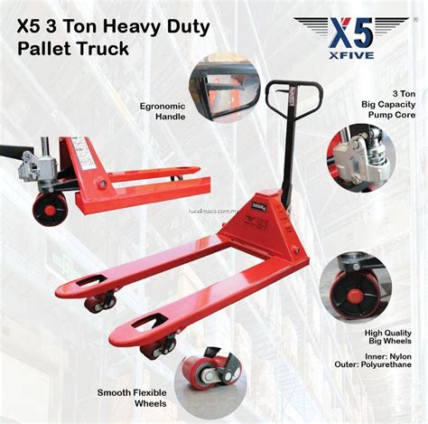 3 Ton Heavy Duty Hand Pallet Truck Manual Pallet Jack Hand Trak Palet